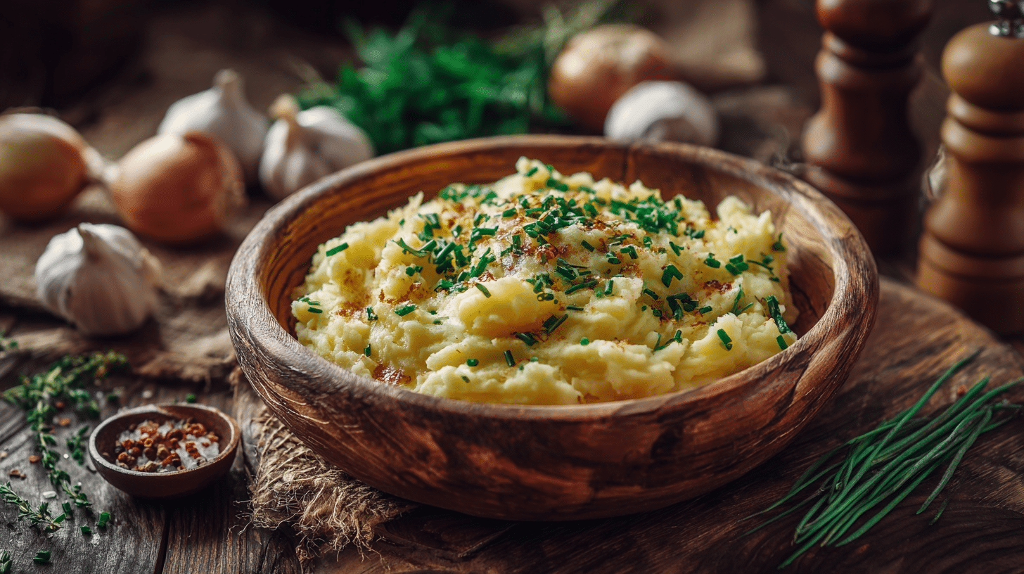 mashed potatoes