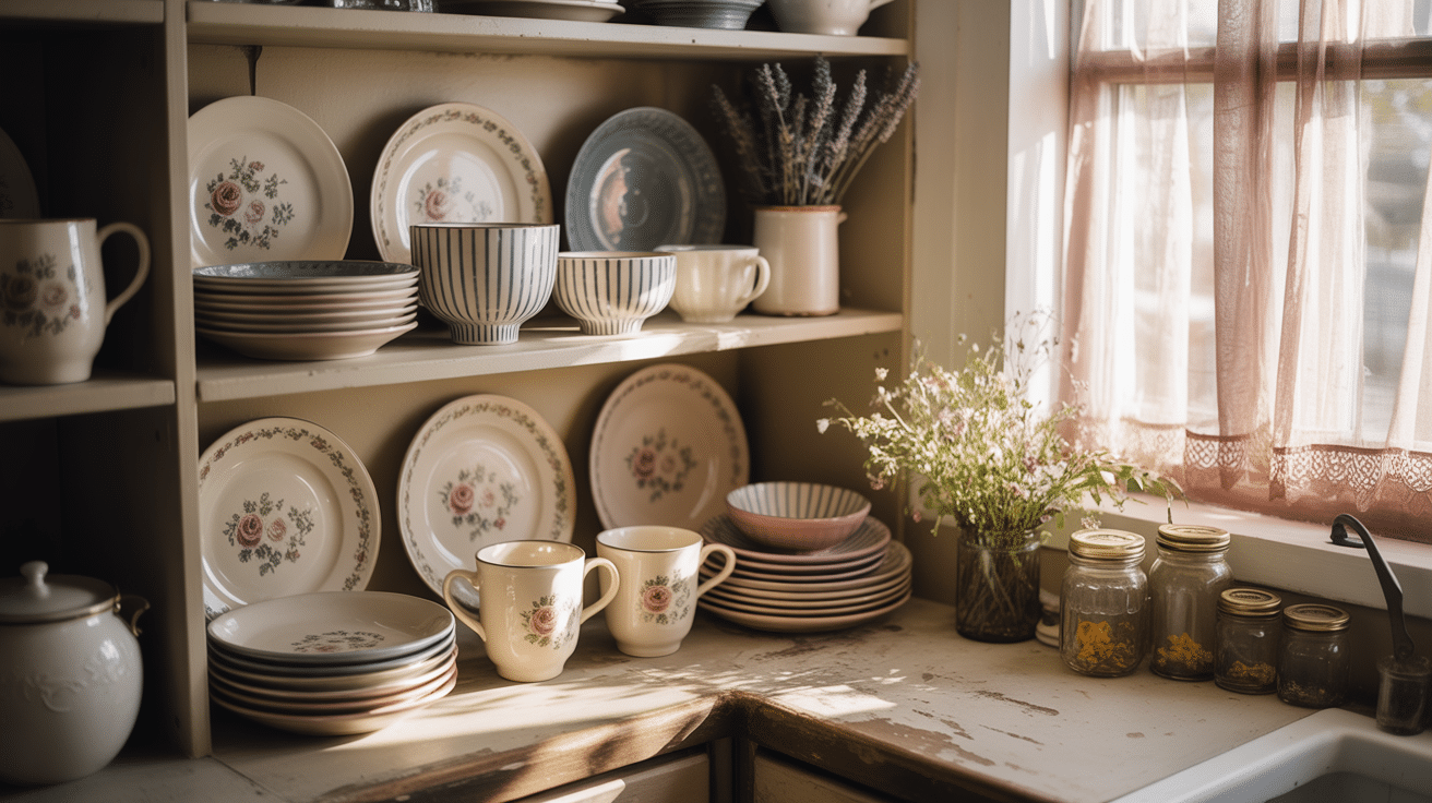 mix and match dishware