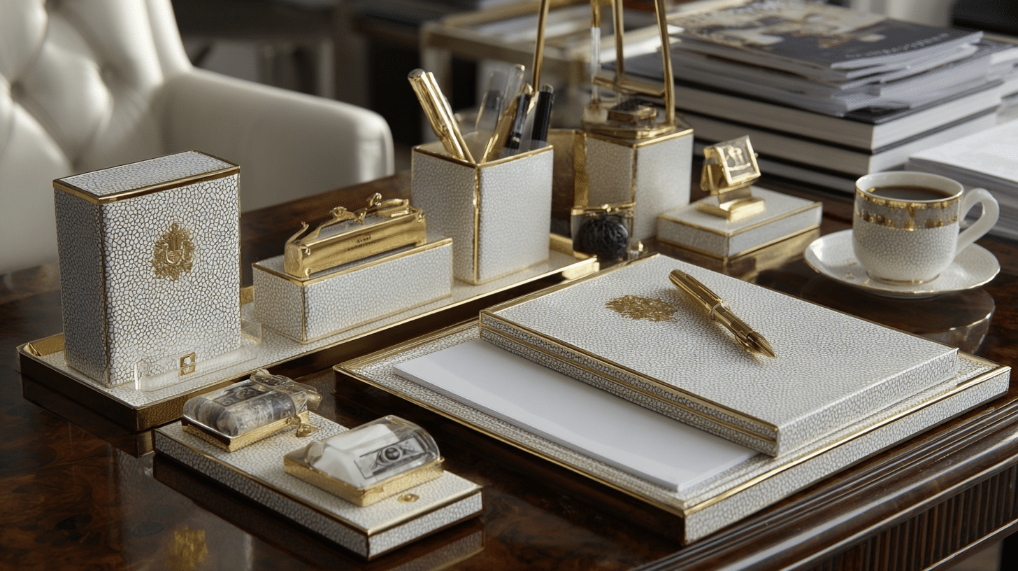 monogramed office