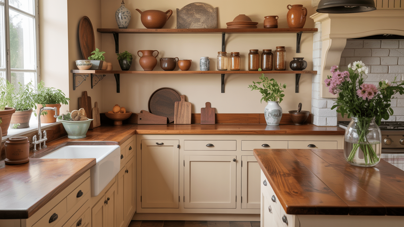 natural wood countertops