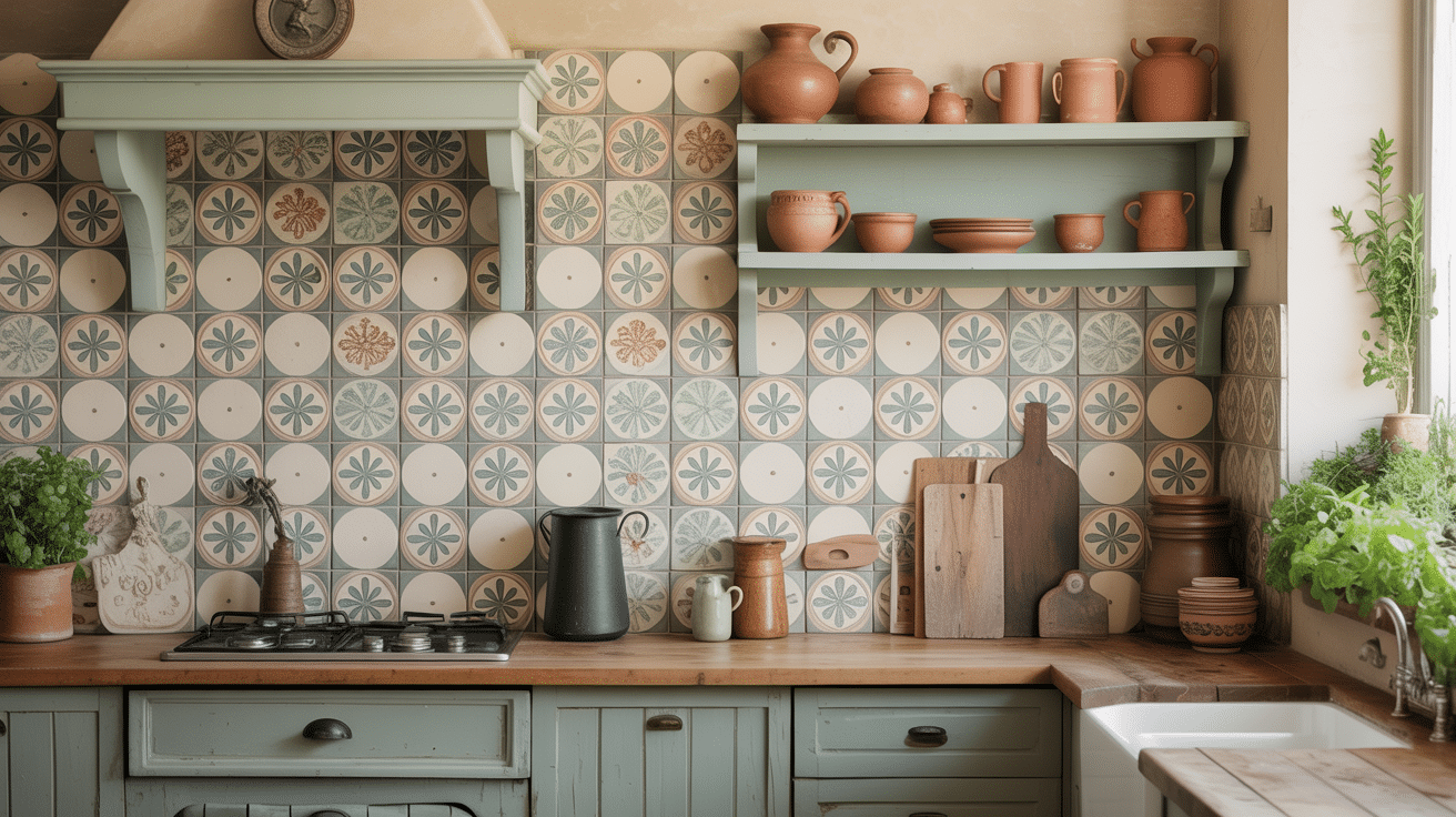 patterned tiles