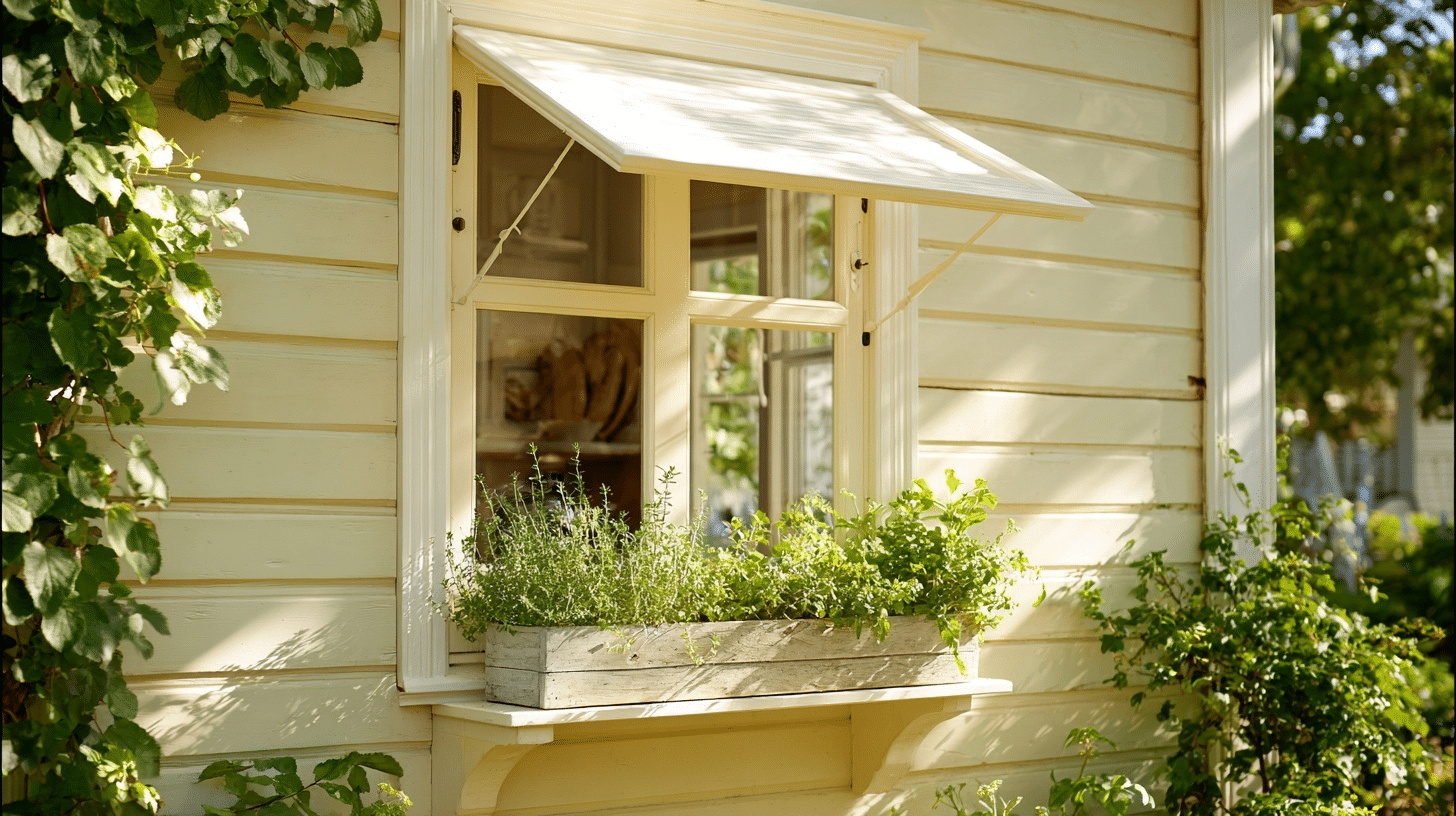 14. Awning Windows Above Kitchen Sinks