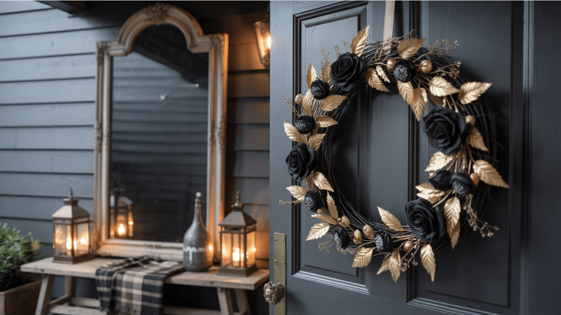 Front Door & Porch, “Gothic Welcome”