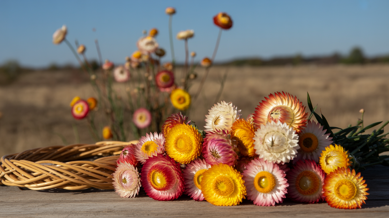 Strawflowers