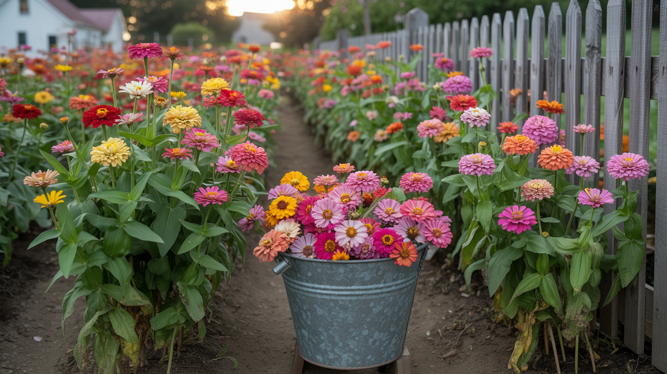 Zinnias