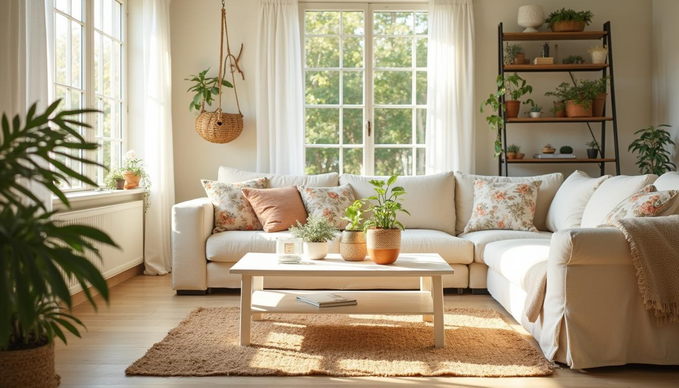 Add a Jute Rug for Natural Texture