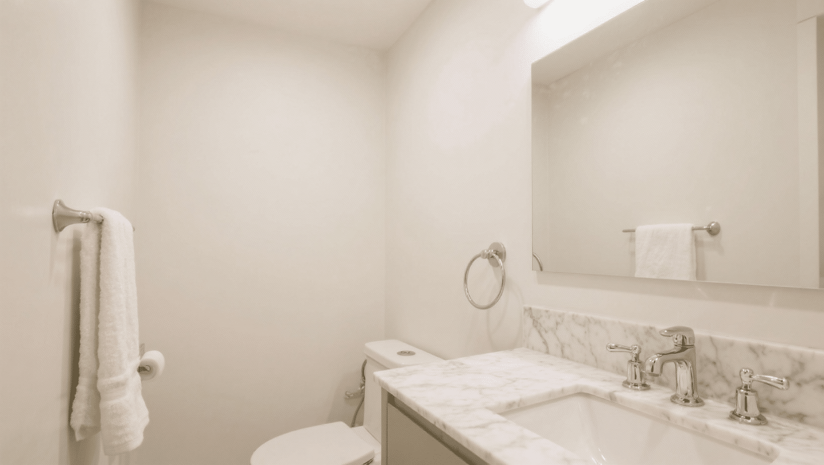 bathroom refresh that brightens everything