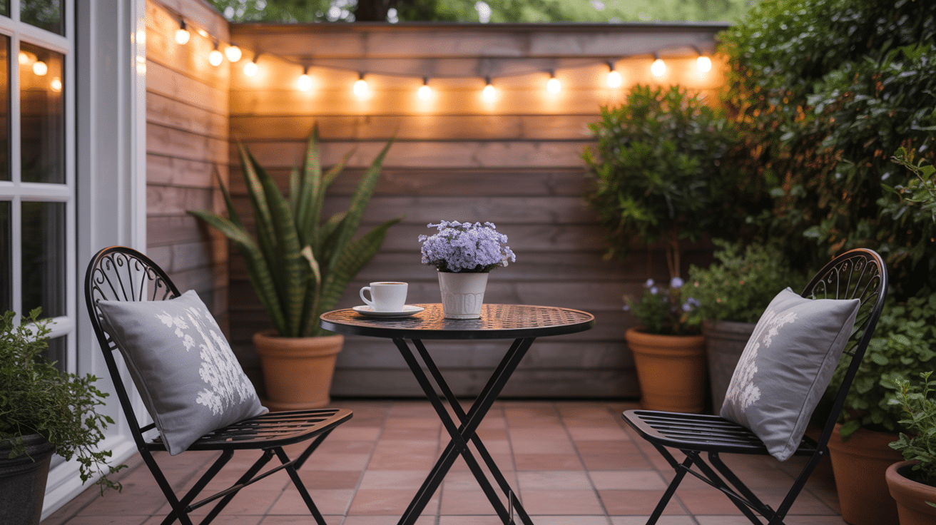 bistro set for small patios