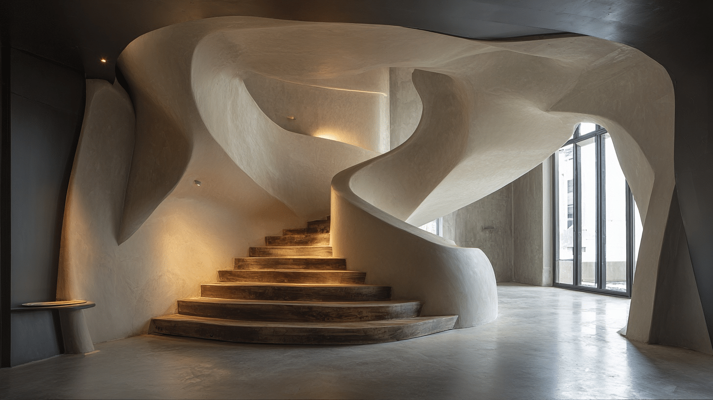 central spinal staircase