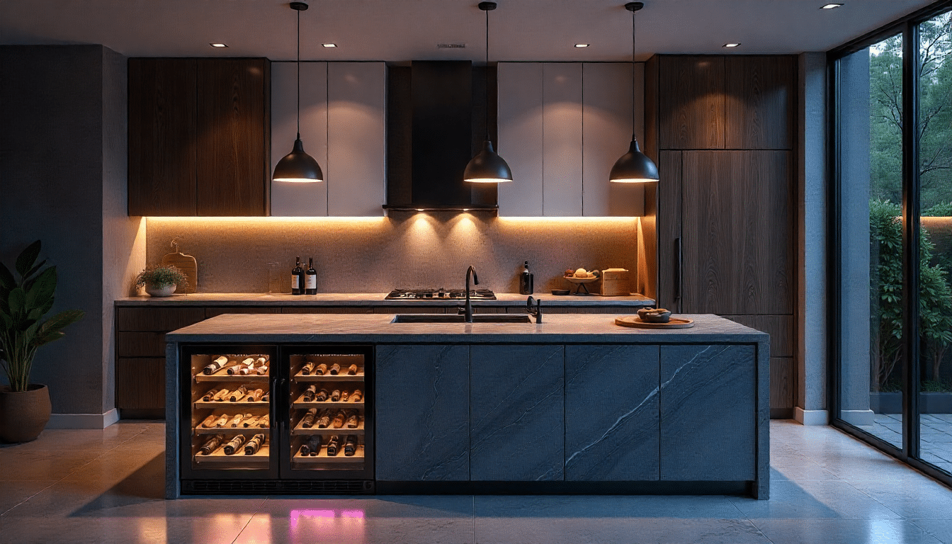 choose stone countertops in gray