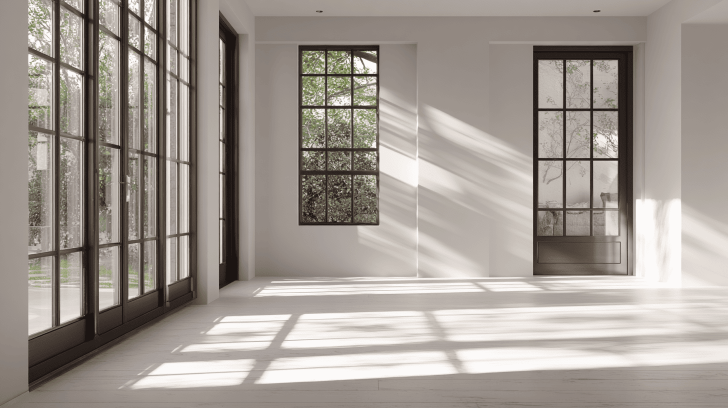 contemporary flush windows