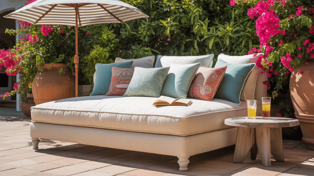 daybed or chaise lounge focus point