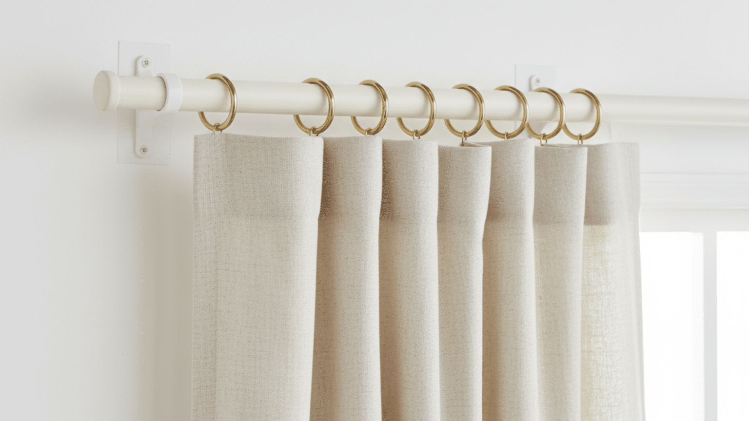 How to Hang Curtains Without Using a Rod - Easier Than You Can Guess ...