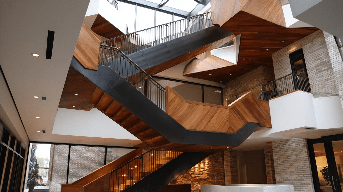 geometric-angled-stairs