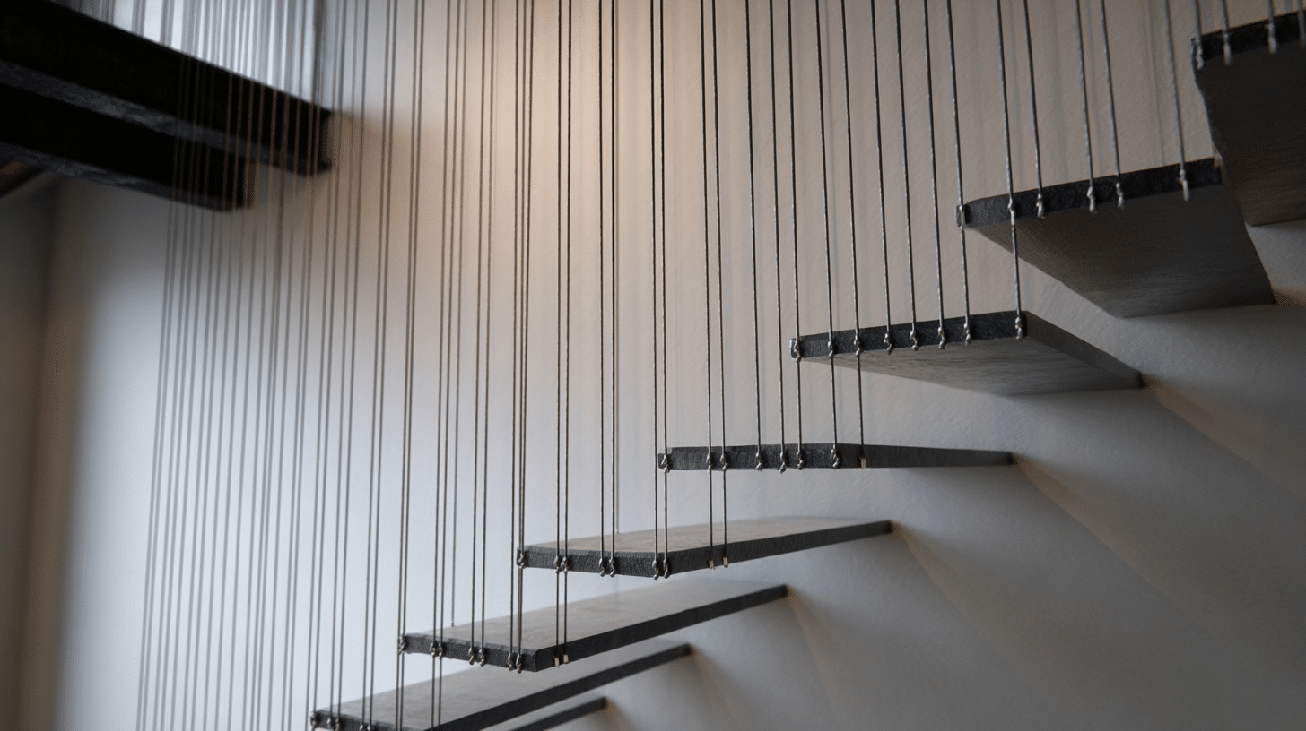 hanging wire rail