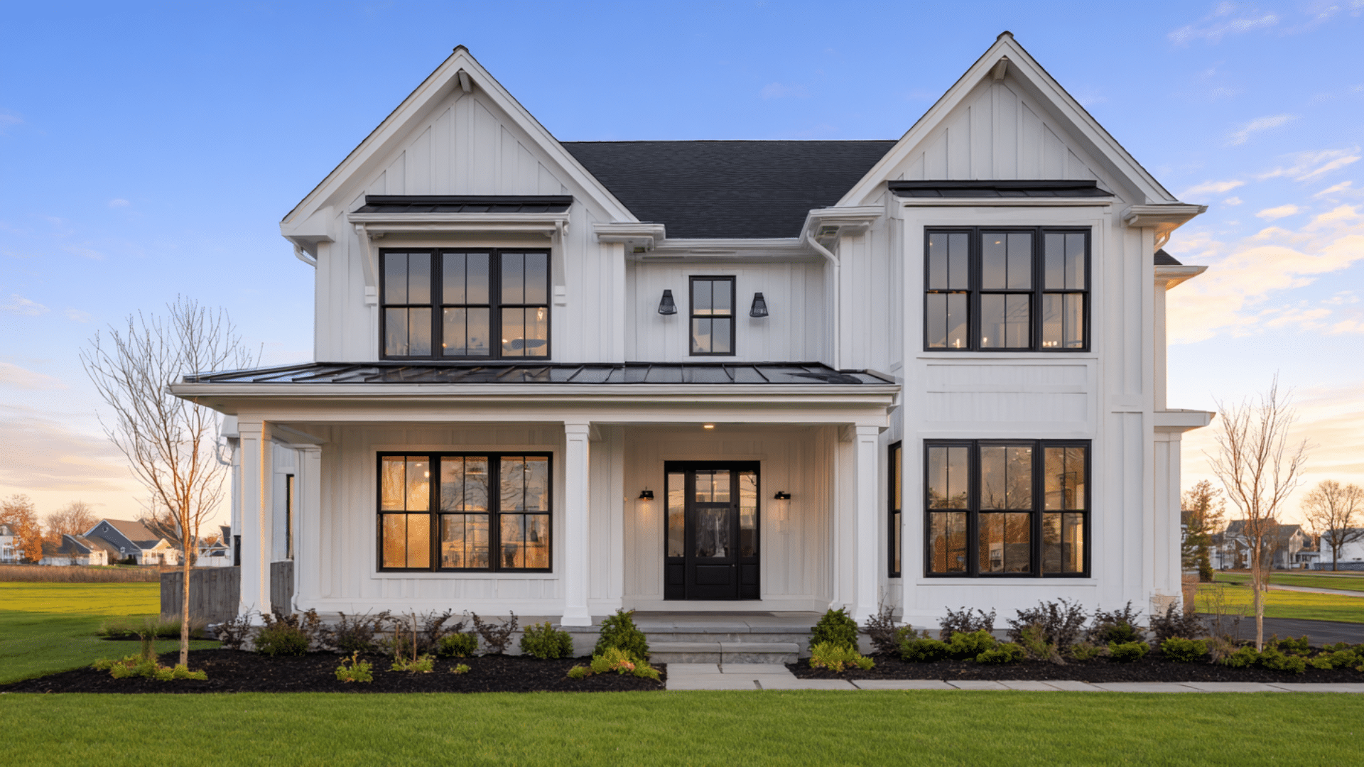 A Guide to Designing Houses with Black Windows - The Painted Hinge