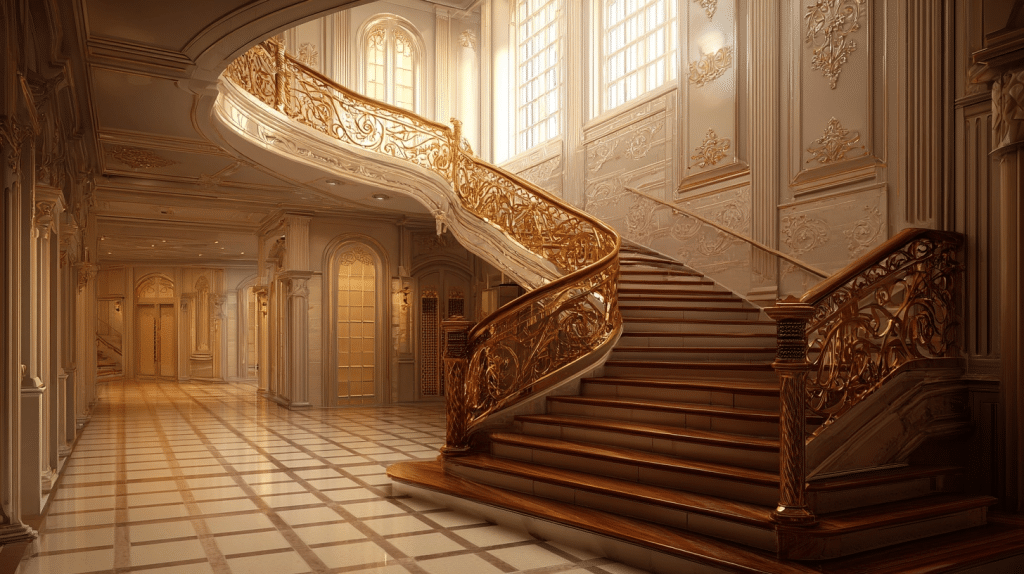 modern stairs design indoor