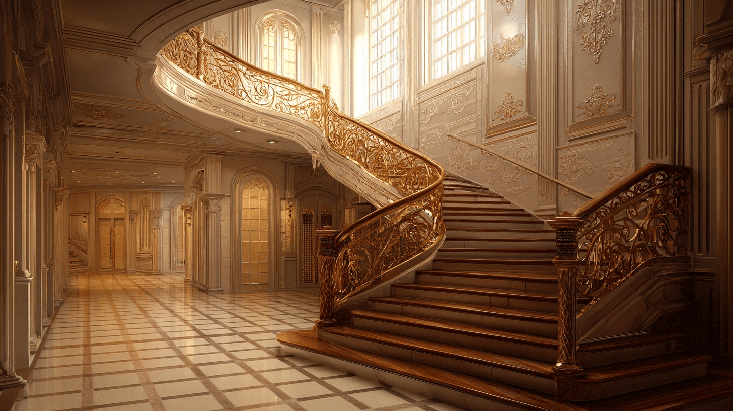modern stairs design indoor