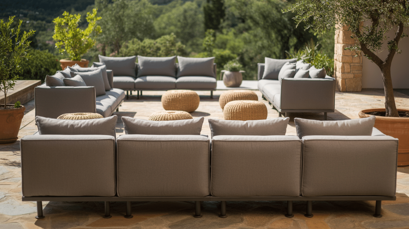 modular furniture that shifts with group size