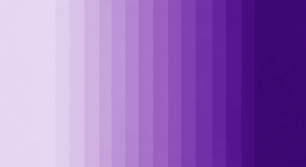 opposite color of purple in the color wheel