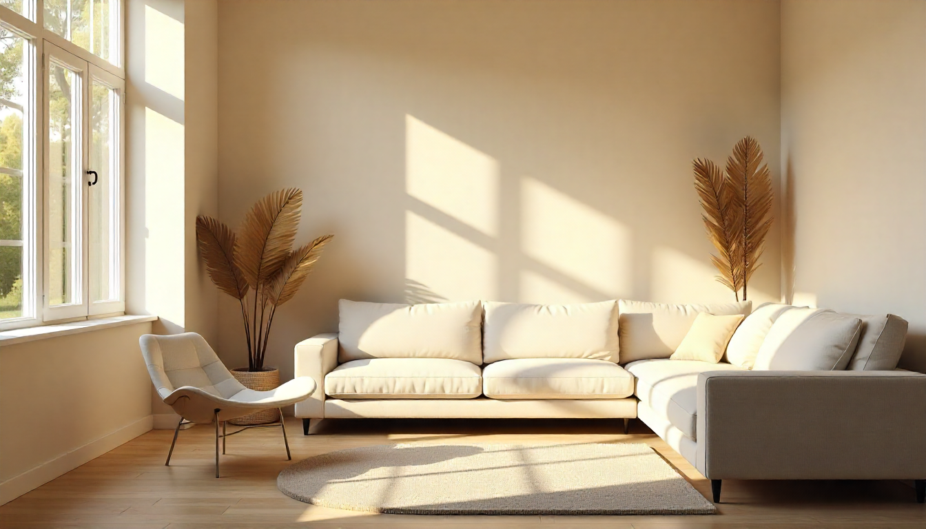 paint walls in soft beige