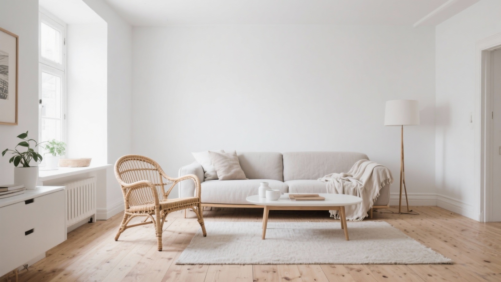 soft white and natural wood