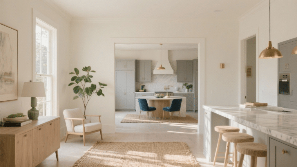 sw alabaster coordinating colors that scream class