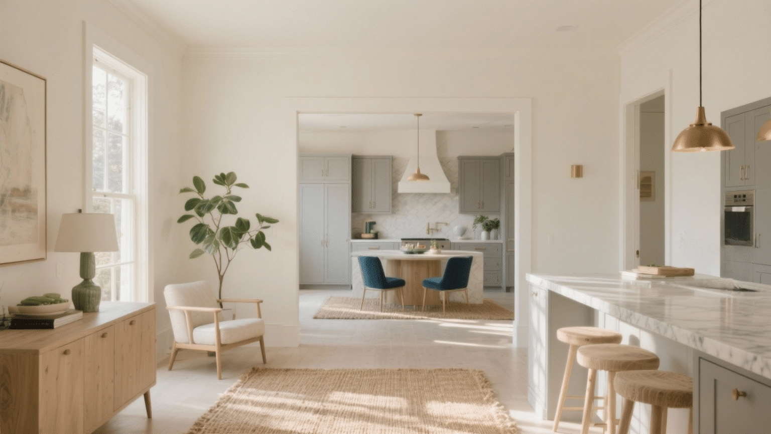 SW Alabaster Coordinating Colors That Scream Class - The Painted Hinge