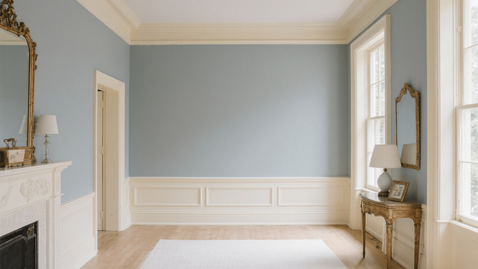 trim and molding that pops against other colors