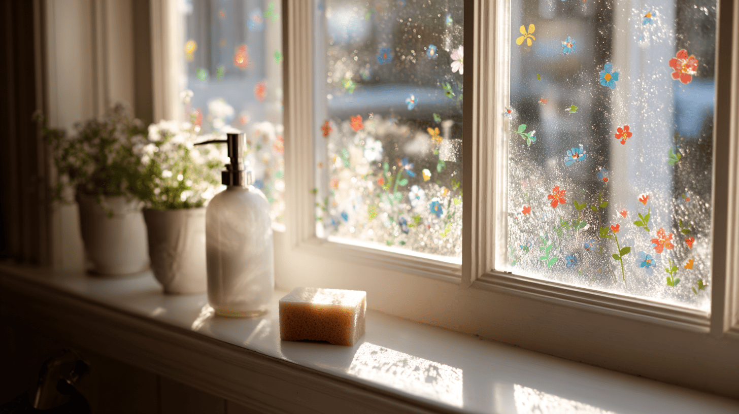 use-window-clings-seasonally