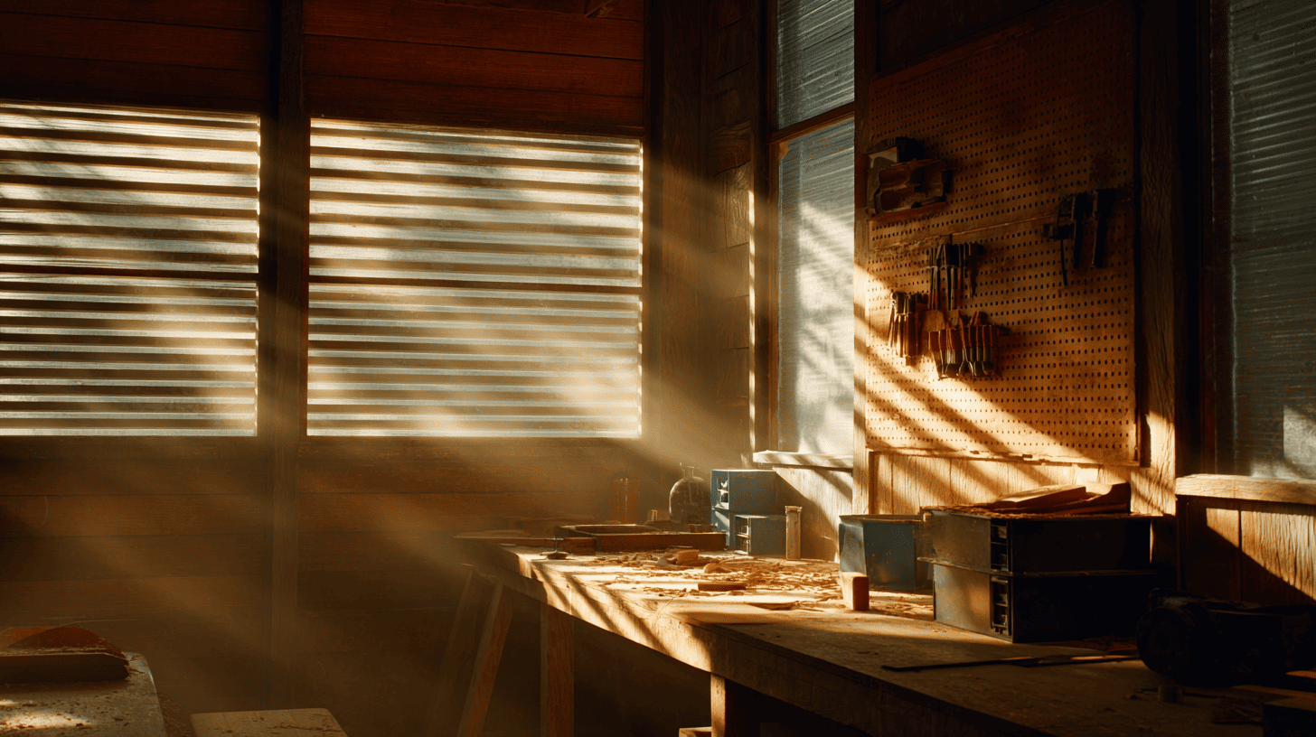 workshops and garages jalousie windows