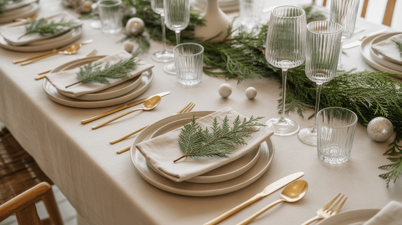 cream and evergreen only