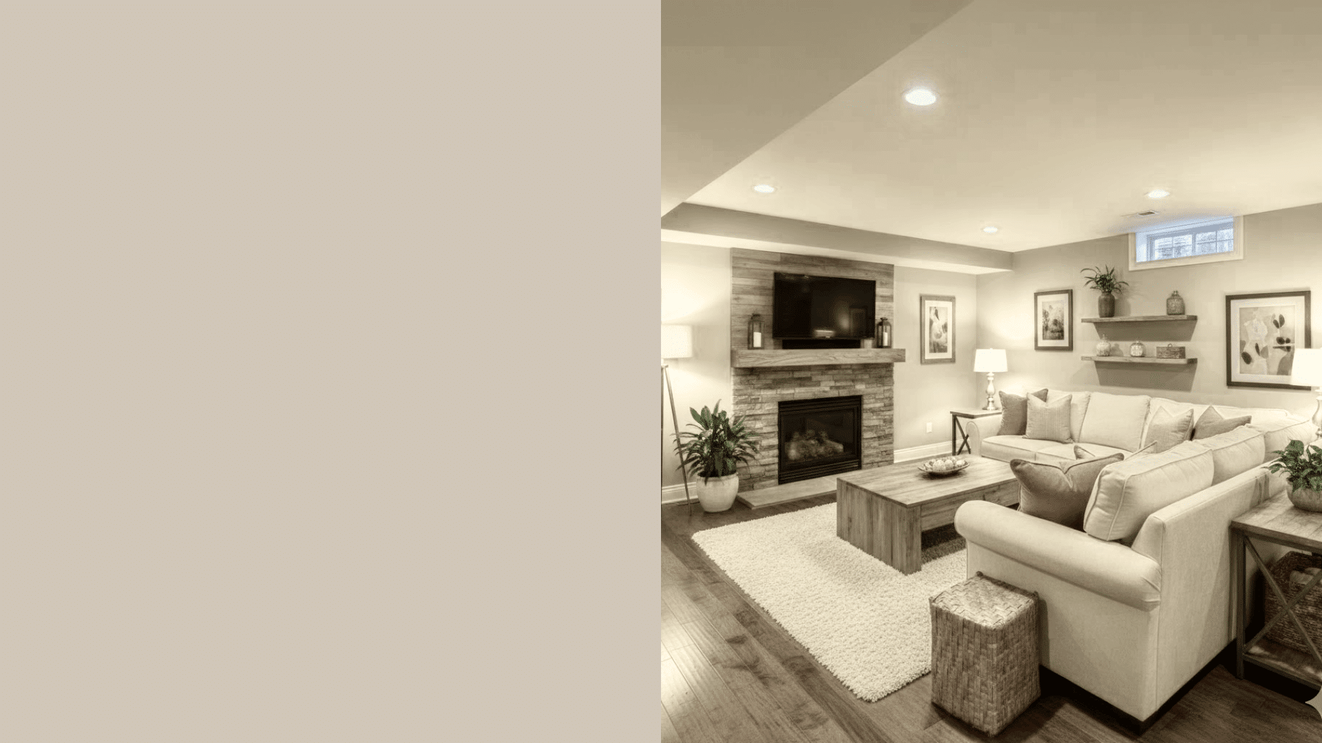 dark basement paint colors