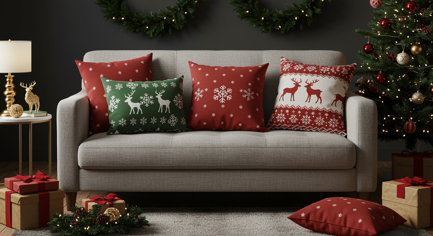 holiday pillow covers