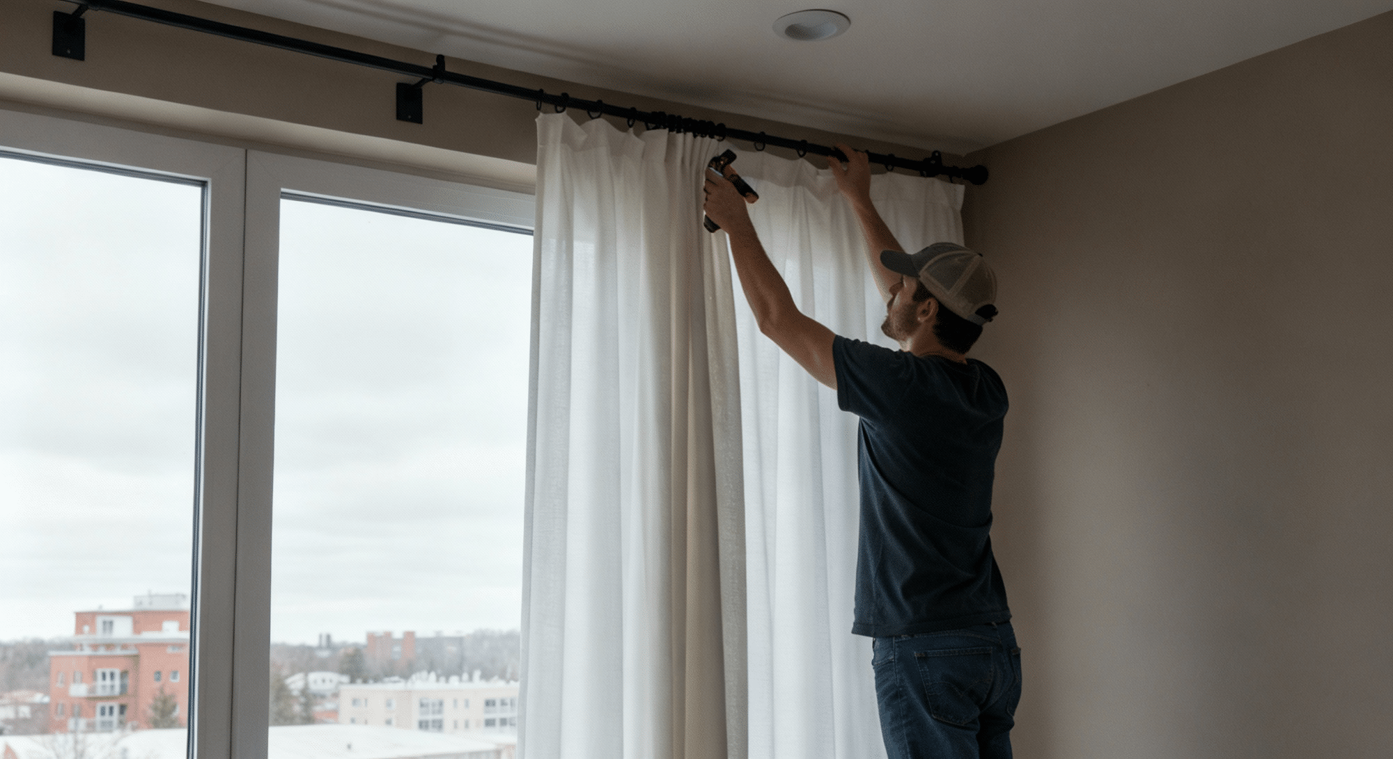 how to hang curtains easily and get a perfect look