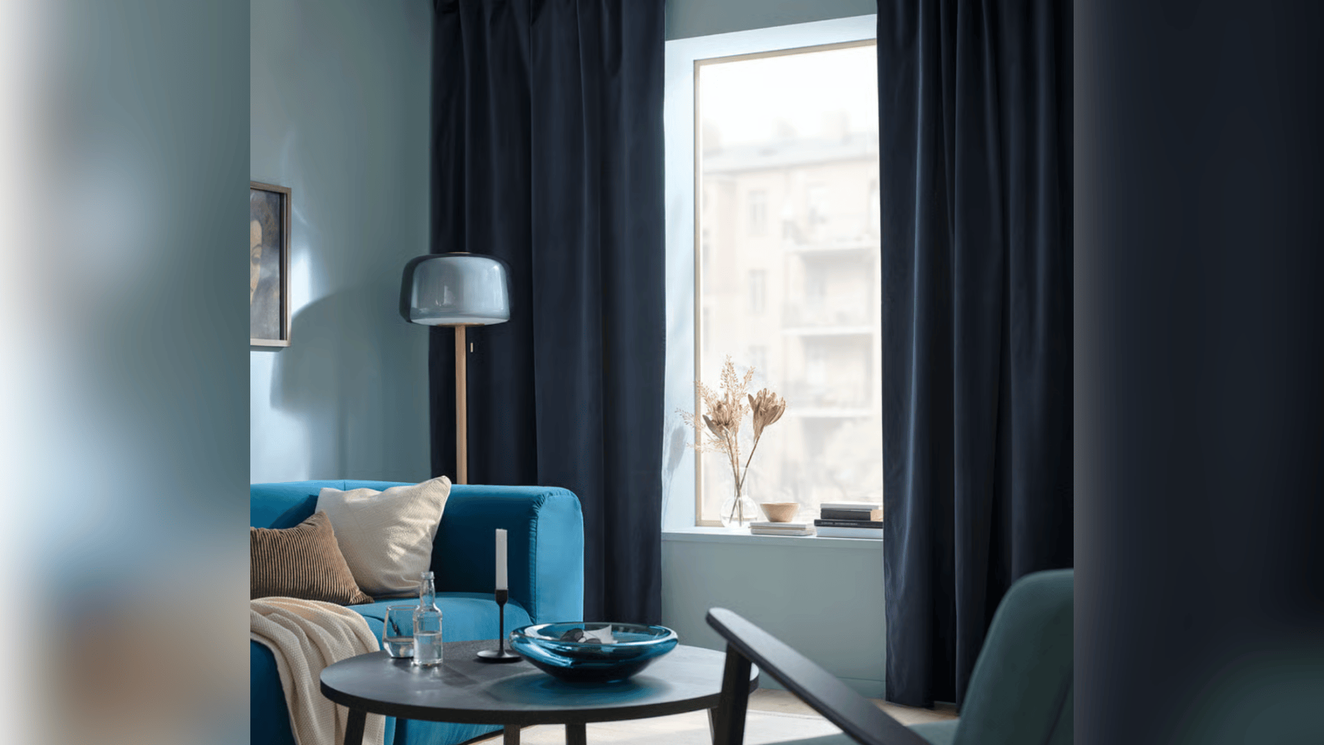 ikea living room curtain