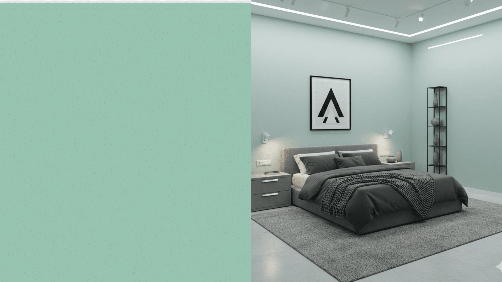 jade mountain bedroom color