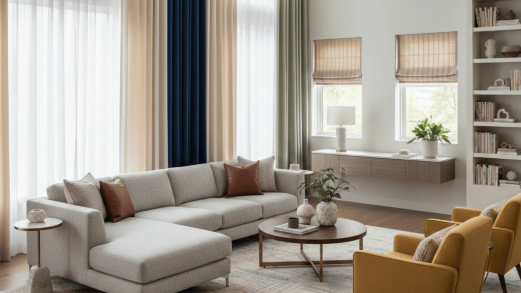 34 Stunning Living Room Curtains Ideas for Every Style