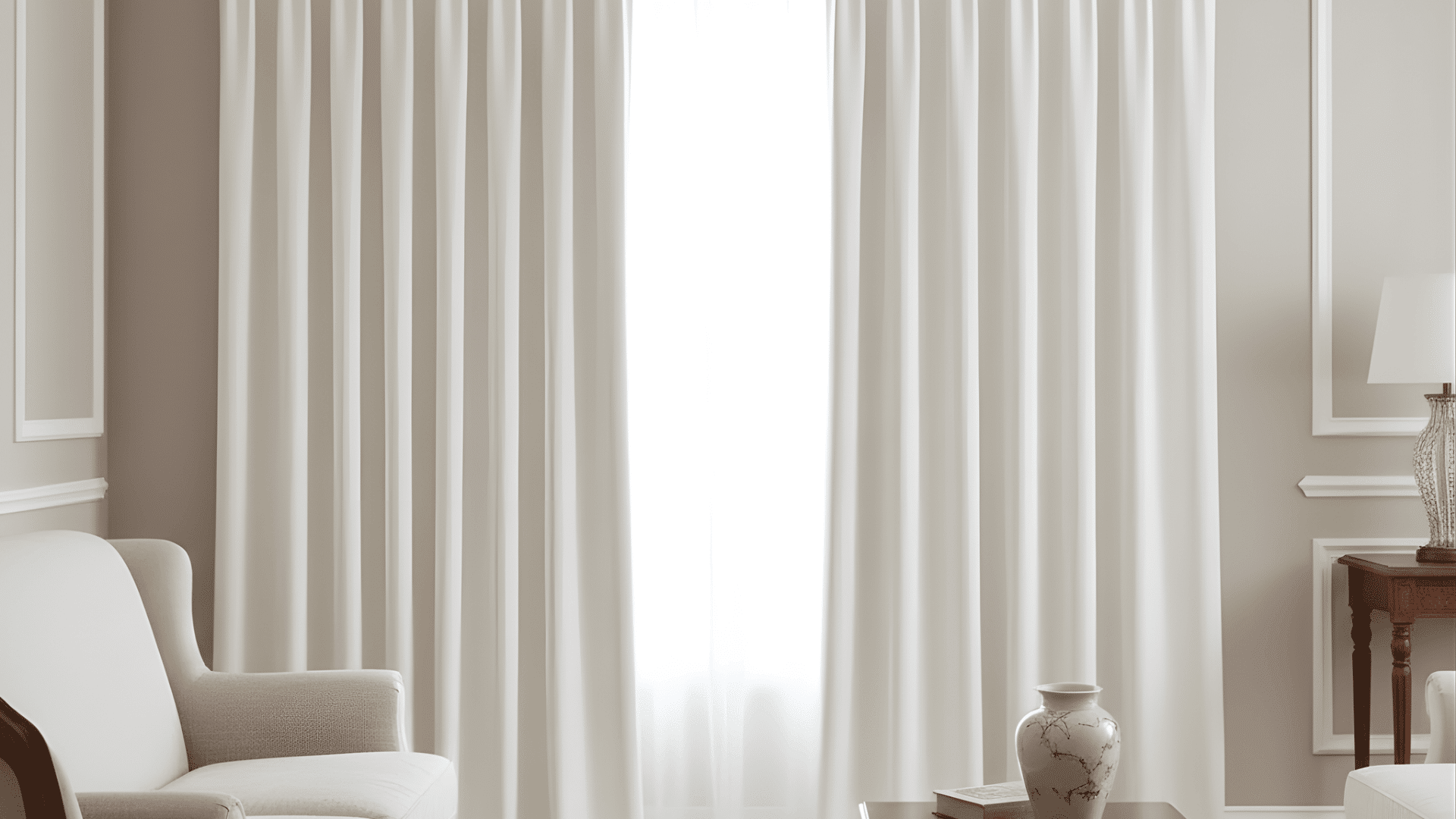 simple livng room curtain ideas