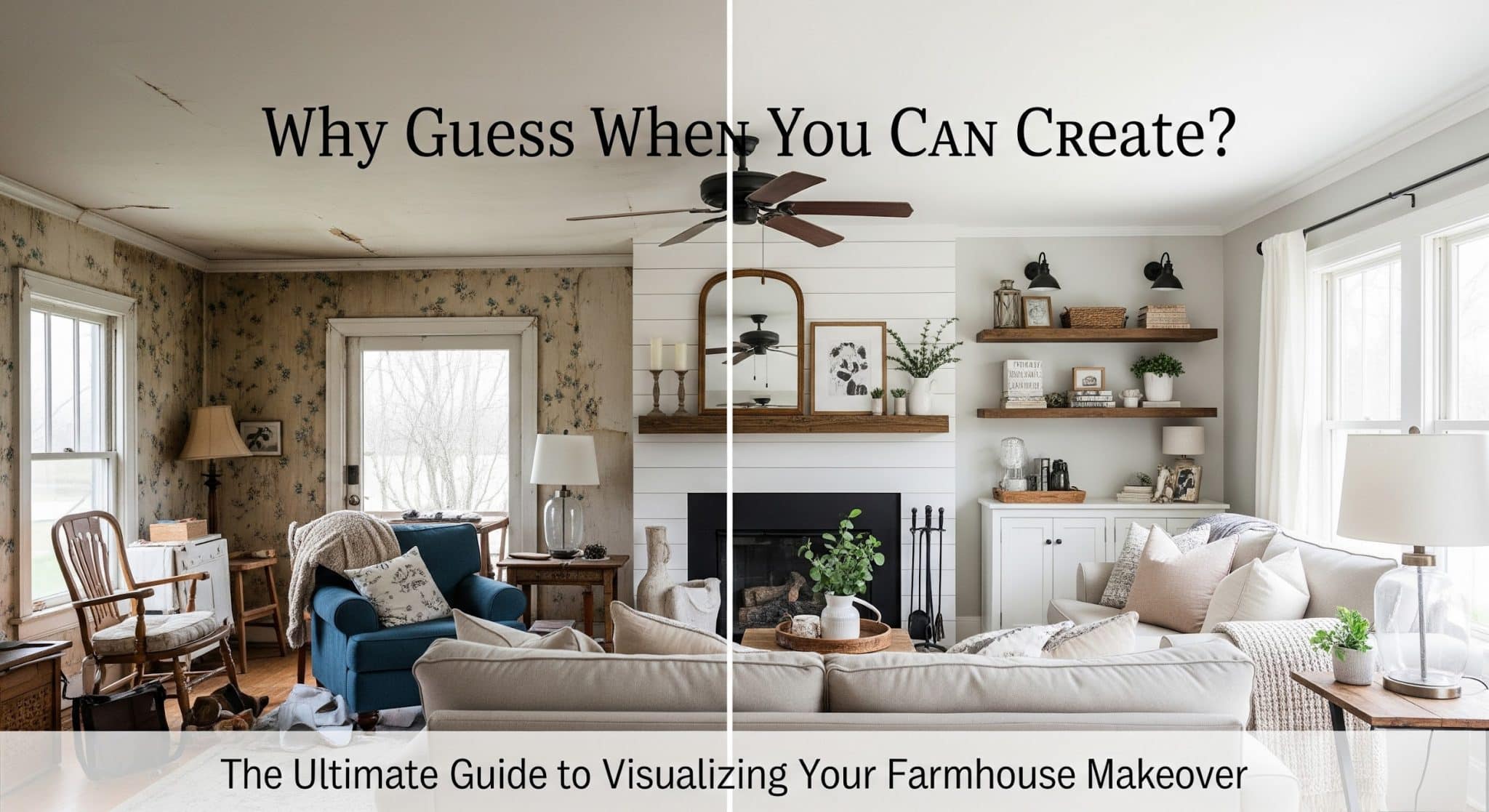 Why Guess When You Can Create? The Ultimate Guide to Visualizing Your Farmhouse Makeover