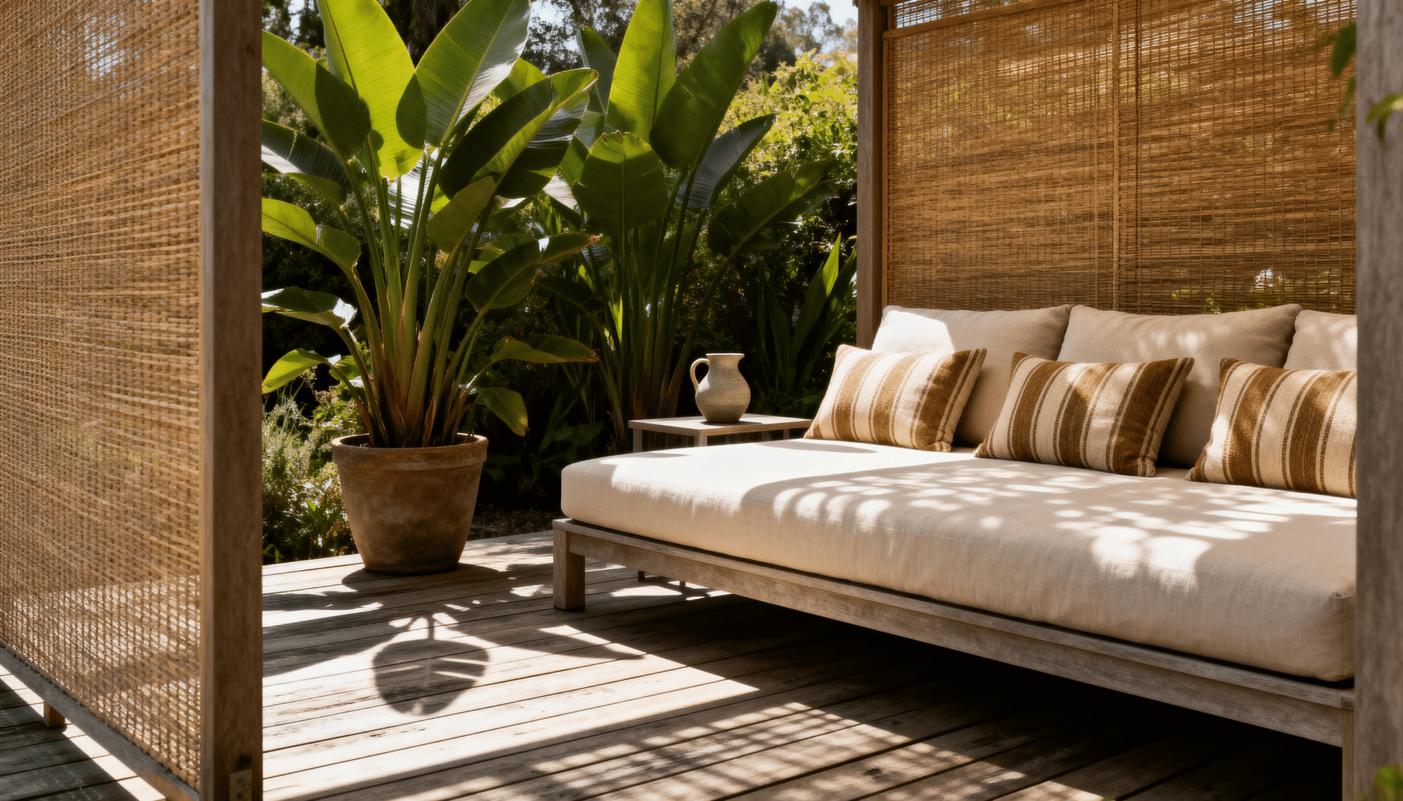 daybed lounge area