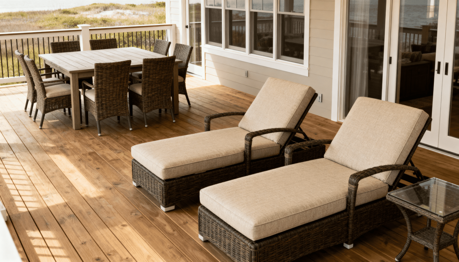 23 Stylish Deck Furniture Layouts for Every Space - The Painted Hinge