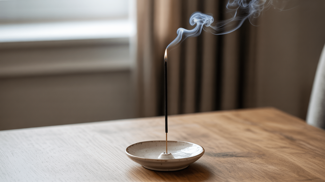incense holder with ash catcher