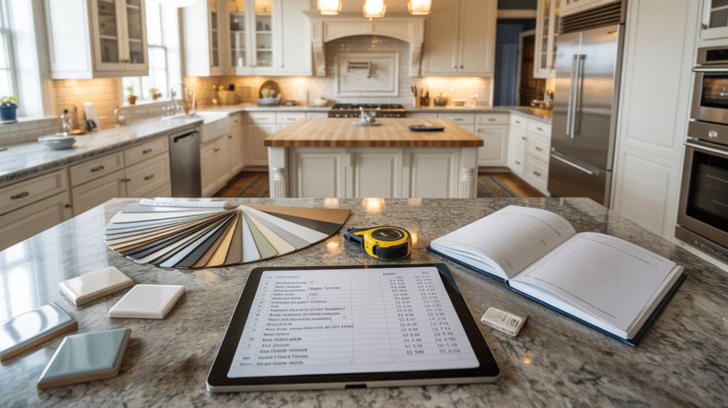 kitchen remodel cost breakdown