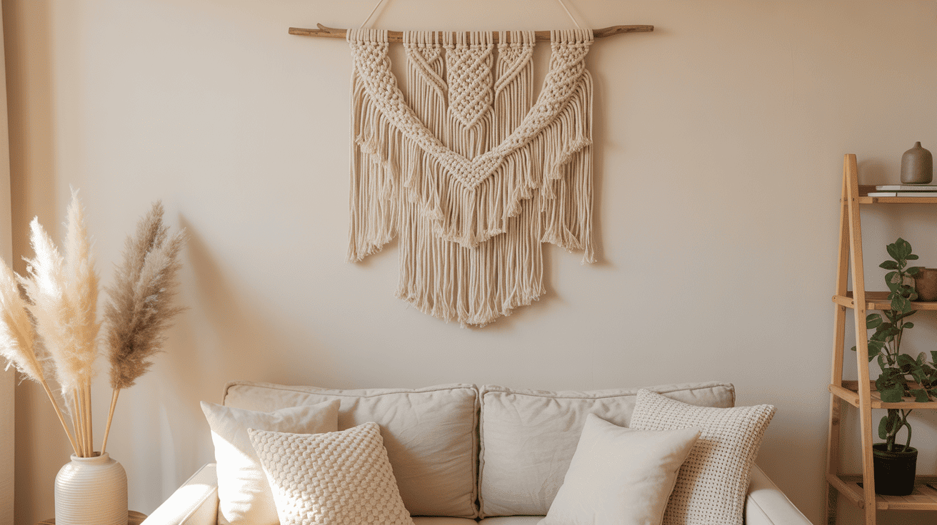 macrame wall hanging
