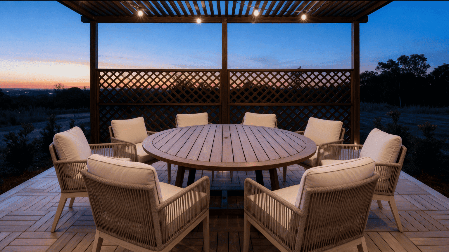 23 Stylish Deck Furniture Layouts for Every Space - The Painted Hinge