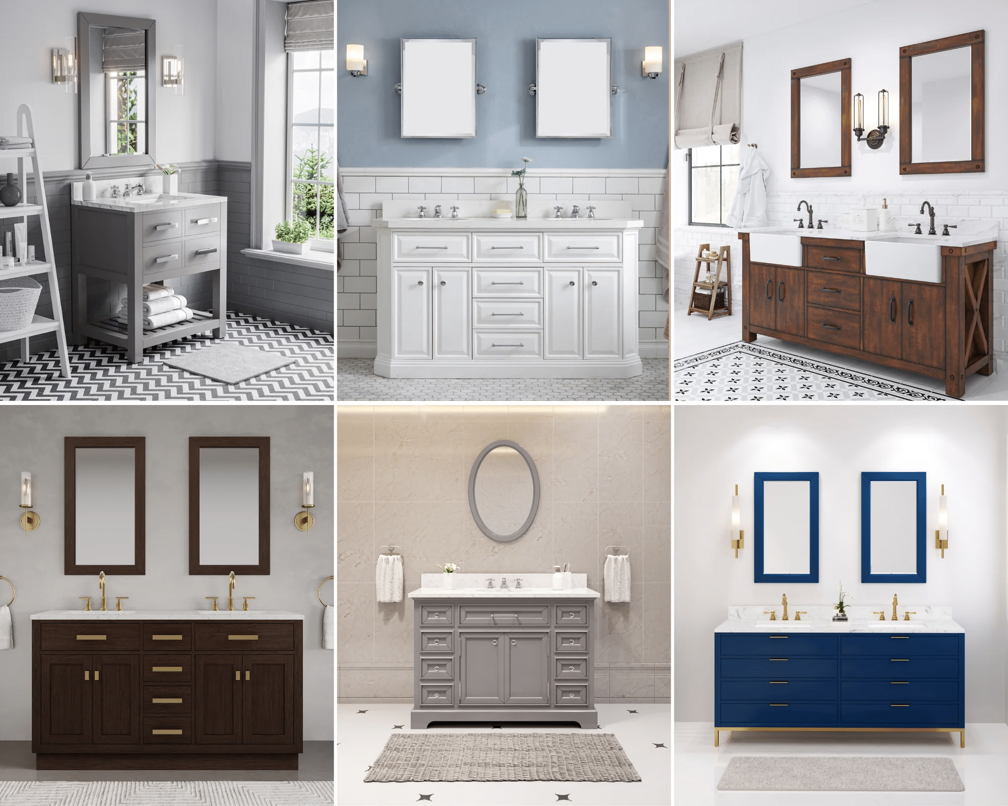 Right Color for Your Bathroom Vanity