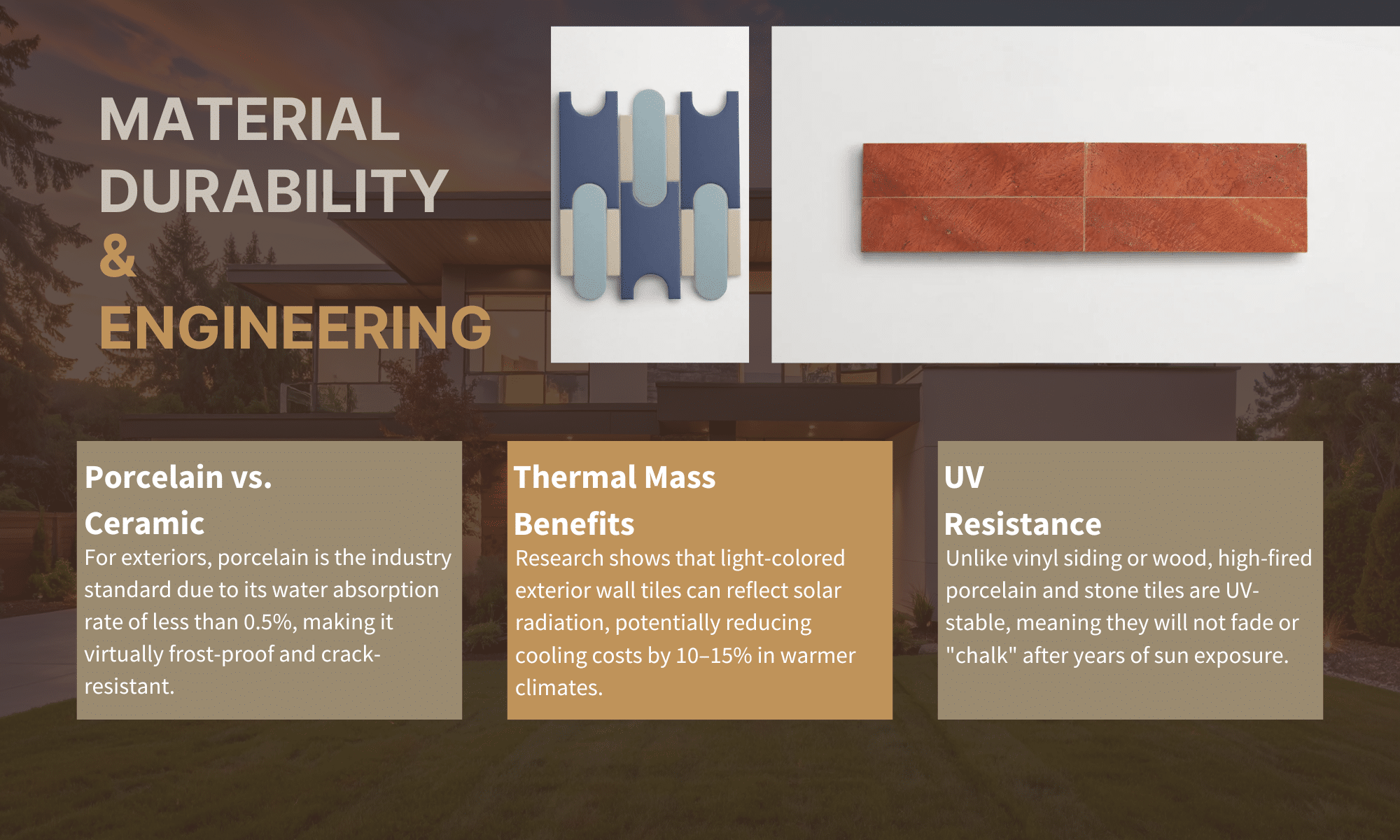 Tile Color Tips for Modern Curb Appeal