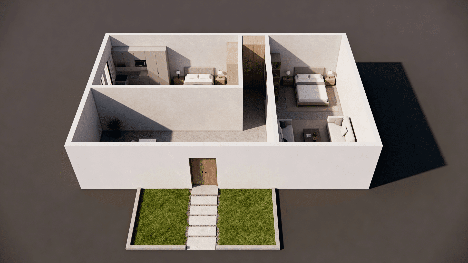 courtyard entry design