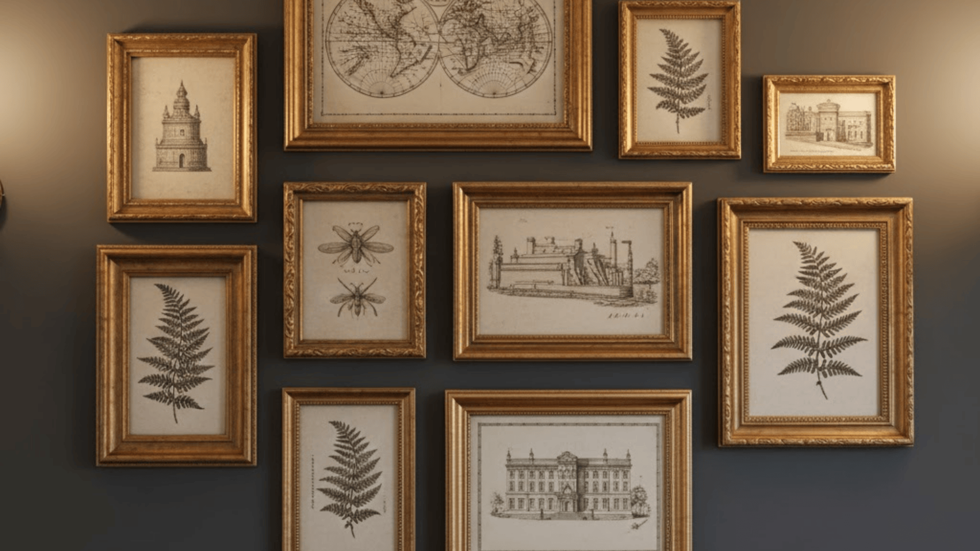 modern dark academia bedroom bedroom